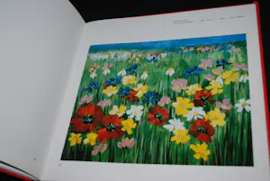 Maya Wildevuur - olifantje - groot werk - in een kapitale lijst - incl. hardcover boek - kopen? Bied vanaf 295!