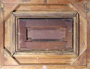 Niet of onleesbaar gesigneerd - Olieverf op doek, Boerenerf - Ingelijst kopen? Bied vanaf 10!