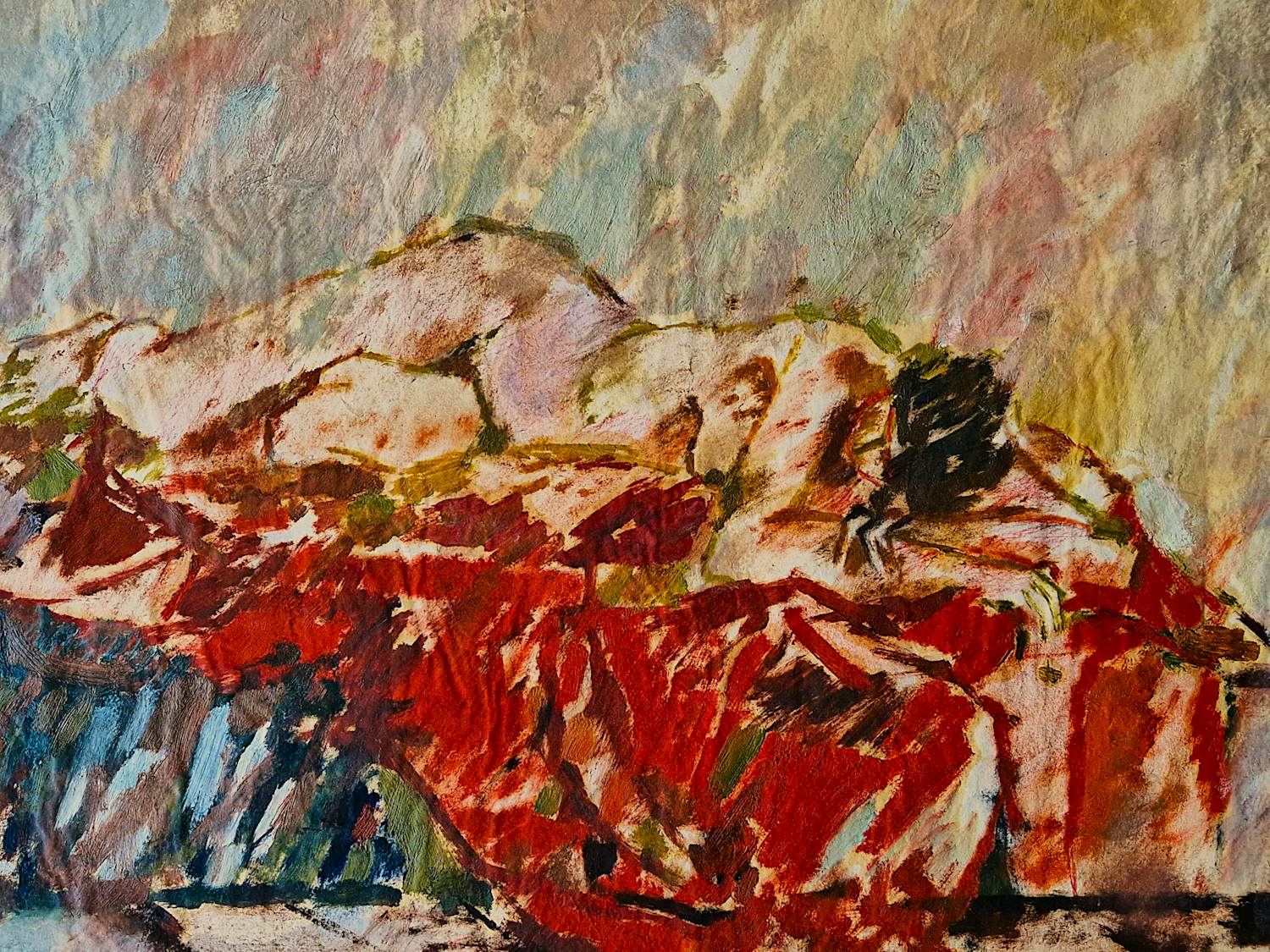 AcheterGerard Brussee - Grote gemengde techniek (aquarel, gouache, inkt) "vrouwelijk naakt"gesigneerd? Enchérissez de 44!