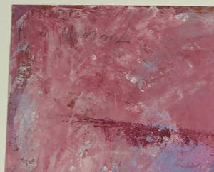 Joe Wols - Acryl op papier, Twee figuren kopen? Bied vanaf 1!