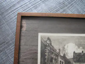 Han Jelinger - stadsgezicht (Maastricht?) kopen? Bied vanaf 60!