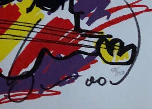 Herman Brood - Zeefdruk kopen? Bied vanaf 400!