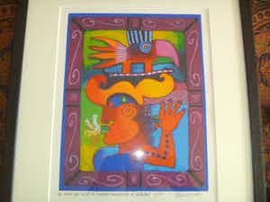 Clemens Briels - afgeprijst : Mi sueno que va de su frontera cambias en el realidad Zeefdruk verkocht voor € 89!