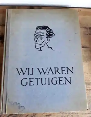 Piet Klaasse - Wij waren getuigen (30 tekeningen > Piet Klaasse / gedichten > Theun de Vries) verkocht voor € 10!