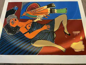 Corneille - Dame met vogel kopen? Bied vanaf 350!