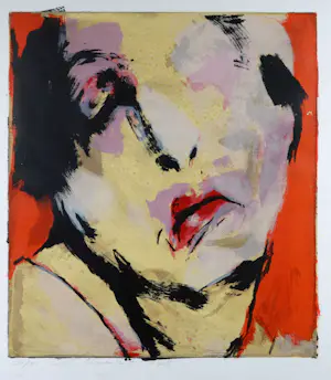 Lita Cabellut - Zeefdruk, Zonder titel - Ingelijst kopen? Bied vanaf 250!