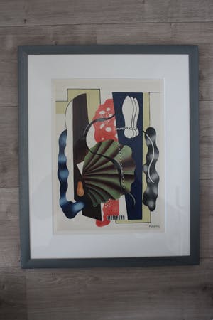 Fernand Leger - Stilleven / Still Life - uit Derriere le miroir 79-80-81 / 1955 kopen? Bied vanaf 75!