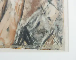 Willem Janssen - Aquarel op papier, Vrouw met vogel - Ingelijst (Groot) kaufen? Bieten Sie von 50!