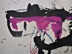 Anton Heyboer - Het dier Krachtige schildering . kopen? Bied vanaf 360!