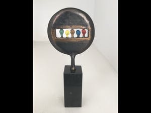 Corry Ammerlaan - Sculptuur “ Kijk in de toekomst ! “ kopen? Bied vanaf 30!