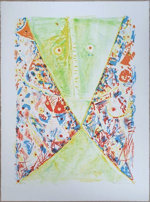 Egill Jacobsen - 'Composition' - Nieuw ingelijst! (Groot) kopen? Bied vanaf 380!