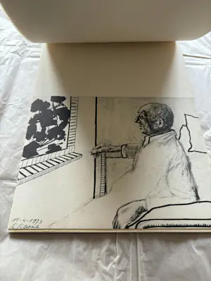 Roger Raveel - Revolver- 2 litho’s + 15 offsetdrukken kopen? Bied vanaf 1495!