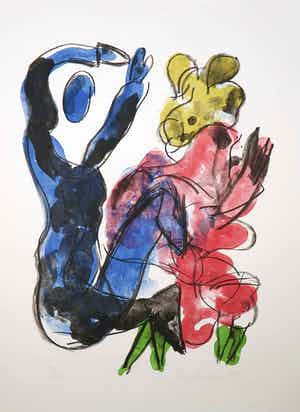 Jan Sierhuis - Litho, Zonder titel verkocht voor € 50!