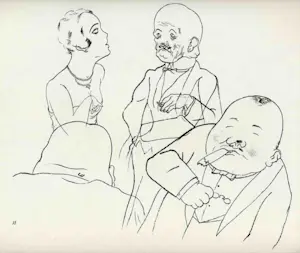 AcheterGeorg Grosz - High Finance - 1923 - Expressionistische Lithographie - Original aus dem Zykl? Enchérissez de 99!