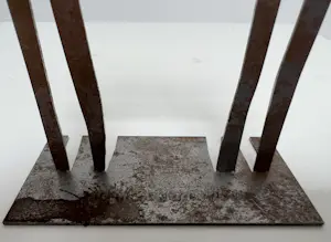 Klaas Gubbels - stalen sculptuur | 'Nieuwjaarswens 2019' kopen? Bied vanaf 1!