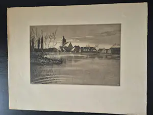 AcheterArend Hendriks - Landschap aan het water? Enchérissez de 30!