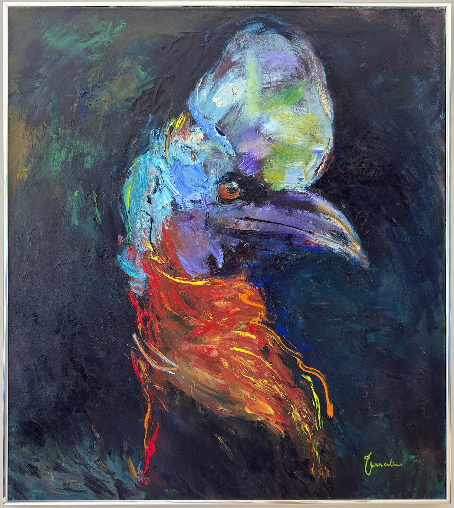 Jeanne Wesselius - Stilleven met vogelkop. kopen? Bied vanaf 315!