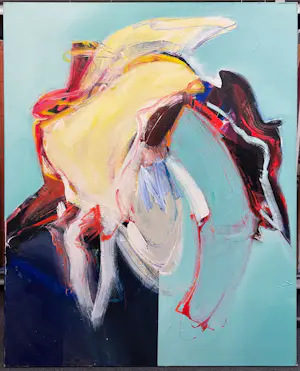 Loes Kurpershoek - Acryl op doek, Zonder titel (Zeer Groot) kopen? Bied vanaf 200!