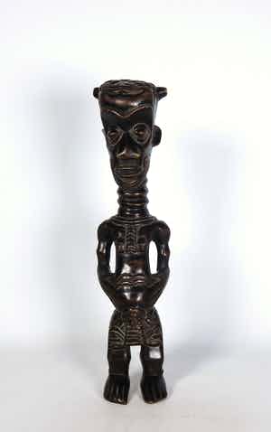 Lulua - Houten voorouderbeeld verkocht voor € 1!