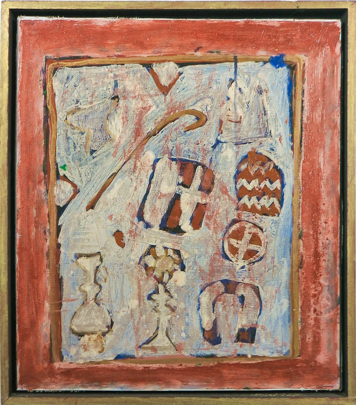 Peter Verheijden - Acryl op karton en hout, Gereedschap voor van Reen - Ingelijst kopen? Bied vanaf 200!