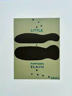 Buy Reinier Lucassen - Little Fontana blauw 990RL? Bid from 95!