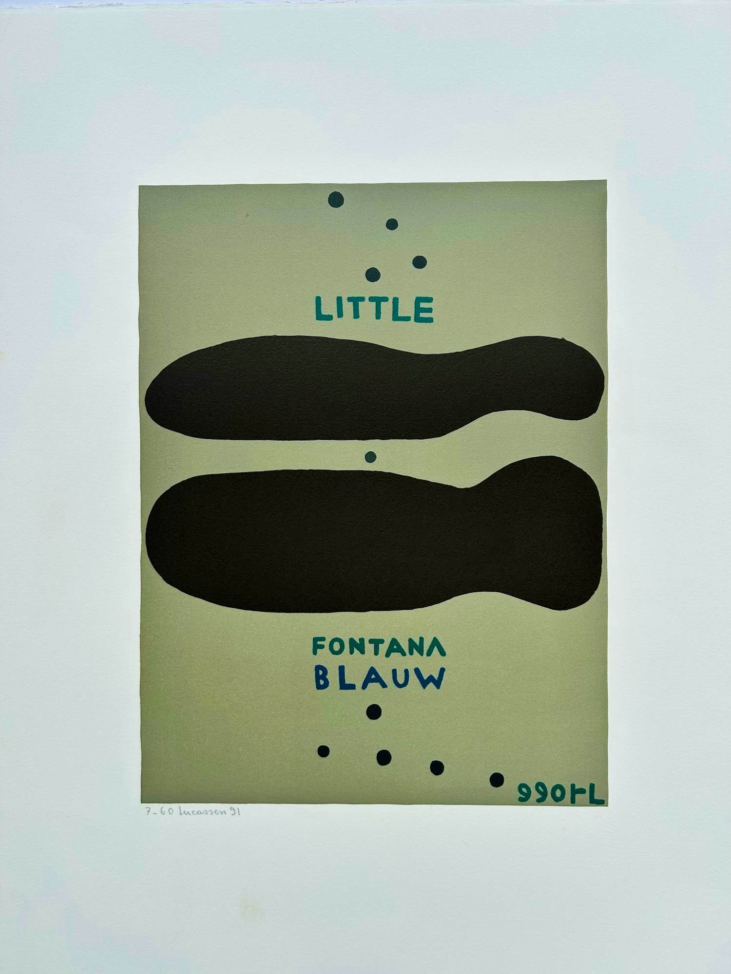 Reinier Lucassen - Little Fontana blauw 990RL kaufen? Bieten Sie von 95!