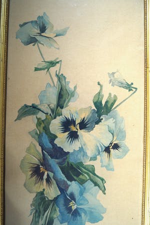 Niet of onleesbaar gesigneerd - 3 aquarellen in jugendstil kopen? Bied vanaf 1!