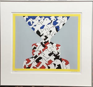 Jan Snoeck - Horizon, gesigneerd en ingelijst kopen? Bied vanaf 1!