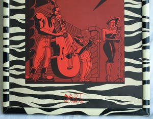 Filips - Zeefdruk , Moses au Martial – gesigneerd & ingelijst – ca 1985 kopen? Bied vanaf 50!