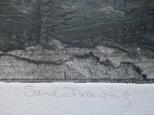 Peter Wray - Carborundum ets "Sand Drawing" kopen? Bied vanaf 30!