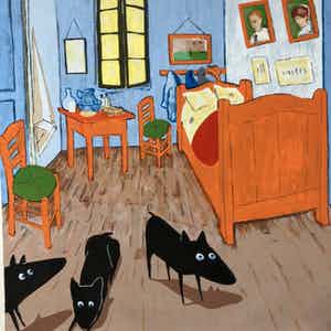 Peter Bastiaanssen - Yapping Van Gogh verkocht voor € 90!