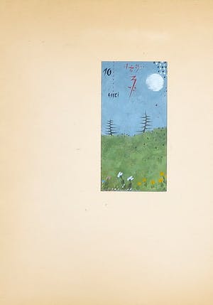 Leon Savelsberg - Gouache op papier, Zonder titel kopen? Bied vanaf 1!