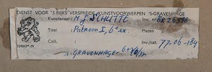Marja Schutte - Patroon I - 4/16 - 1977 - litho op papier - BKR 's Gravenhage kopen? Bied vanaf 10!