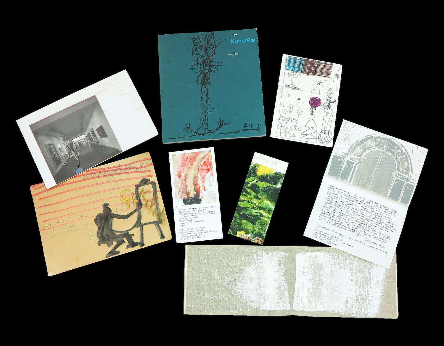 Rik van Iersel - en andere! - Lot van diverse originele en grafische werken verkocht voor € 50!