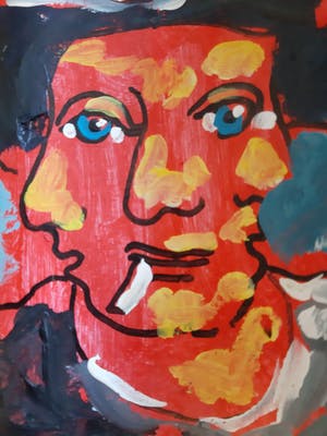 Justus Donker - 3 faces kopen? Bied vanaf 25!