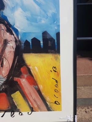 Herman Brood - Herman Brood; Originele Zeefdruk de Zaaier 279/400 (handgesigneerd) kopen? Bied vanaf 150!