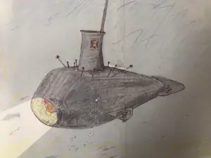 Panamarenko - Duikboot Tahama Nova Zemblaya kopen? Bied vanaf 75!