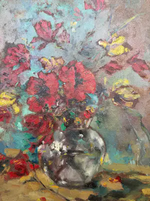 Buy Arie Zwart - Bloem stilleven? Bid from 500!