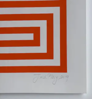 Jan van der Ploeg - handgesigneerde kleurenzeefdruk | 'zonder titel' | 2019 kopen? Bied vanaf 20!