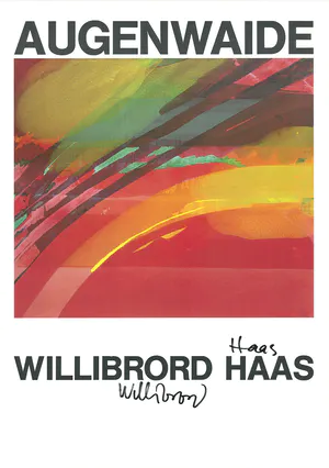 Willibrord Haas - Handgesigneerd affiche + gratis kunstposter kopen? Bied vanaf 1!