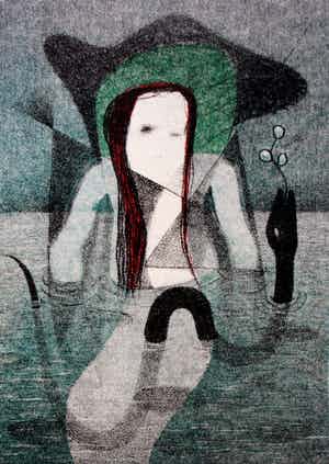 Harry van Kruiningen - Litho: Gilgamesj - 1955 verkocht voor € 55!