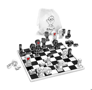 Keith Haring - Limited Edition Chess Game made by Vilac France kopen? Bied vanaf 75!