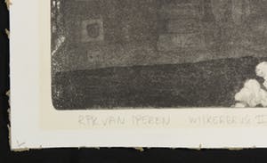 Rik van Iperen - Ets en aquatint, Wilkerbrug II kopen? Bied vanaf 20!