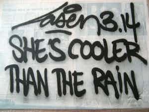 Laser 3.14 - She's Cooler Than The Rain verkocht voor € 100!