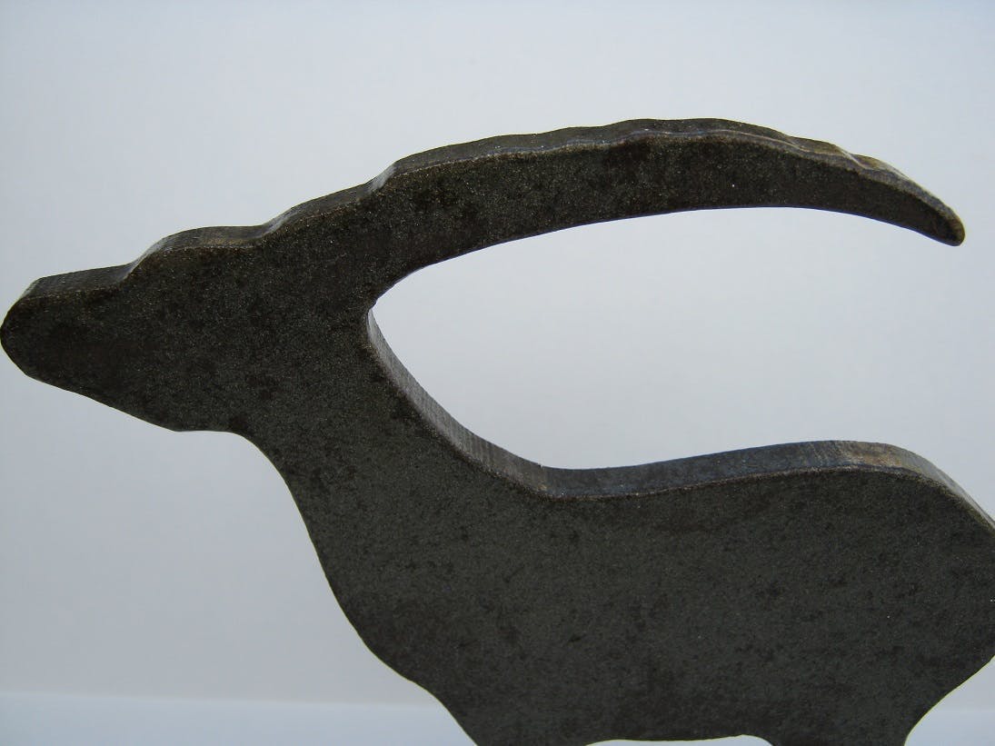 Niet of onleesbaar gesigneerd - een hert of een bok kopen? Bied vanaf 1!