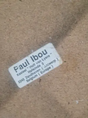 Paul Ibou - MAQUETTE PAUL IBOU aanvankelijk voor logo STAD ANTWERPEN kopen? Bied vanaf 150!