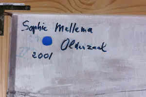 Sophie Mellema - Acryl op paneel, Zonder titel - Ingelijst (Groot) kopen? Bied vanaf 100!