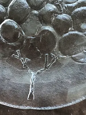 Kosta Boda - Ann Warff, Zweden, Druivenbord, gemerkt kopen? Bied vanaf 1!