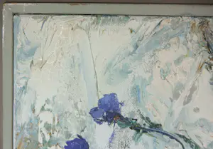 Richard van Dijk - Olieverf op doek, Veldboeket - Ingelijst kopen? Bied vanaf 350!