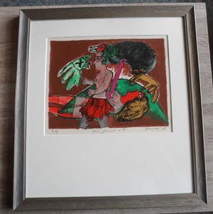 Corneille - Litho, Une journeé d'eté - Ingelijst kopen? Bied vanaf 250!